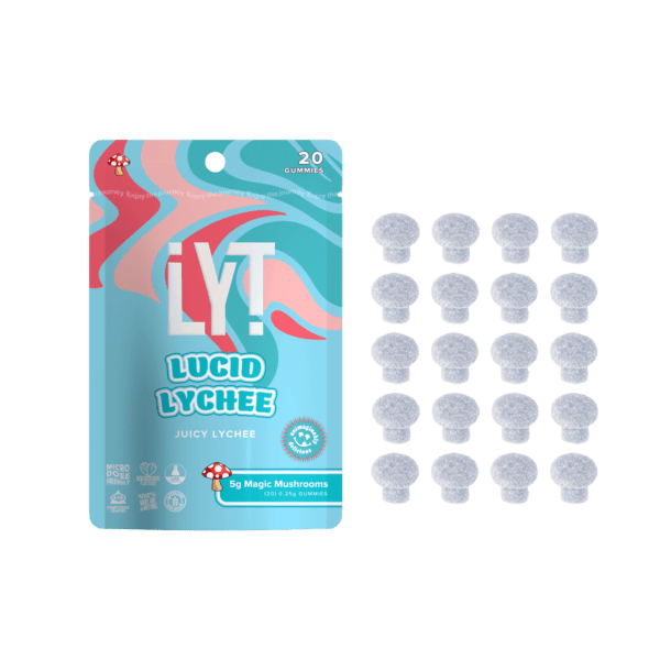 LYT Lucid Lychee (Juicy Lychee) | 5G Magic Mushroom Gummies