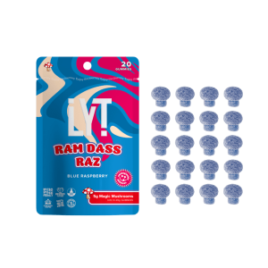 LYT Ram Dass Raz (Blue Raspberry) | 5G Magic Mushroom Gummies