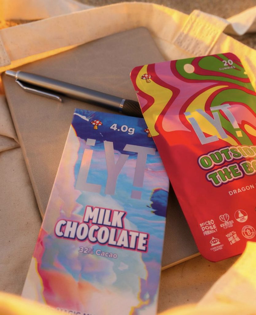 Love Your Trip | LYT Mushrooms bar | Lyt Chocolate Bar | Lyt bar
